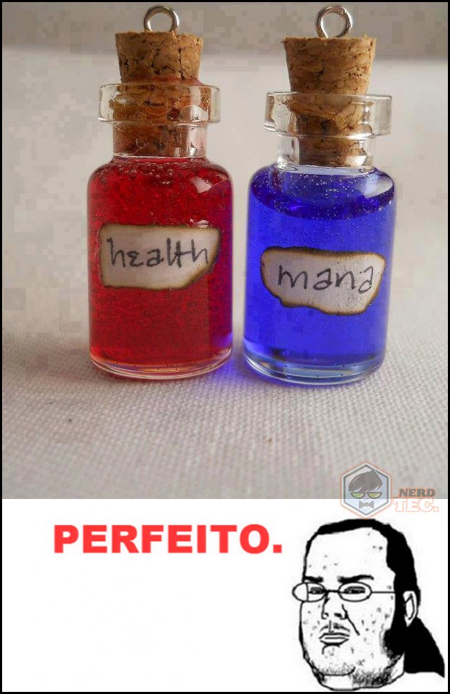 HEALING POTION E MANA POTION