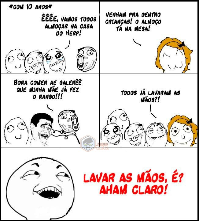 LAVAR AS MÃOS