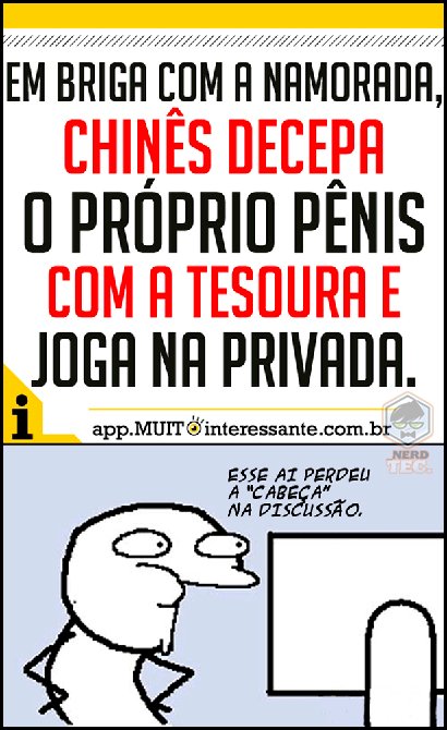 chinês corta o próprio pênis