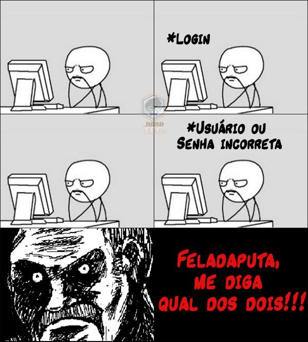 USUÁRIO OU SENHA INCORRETA