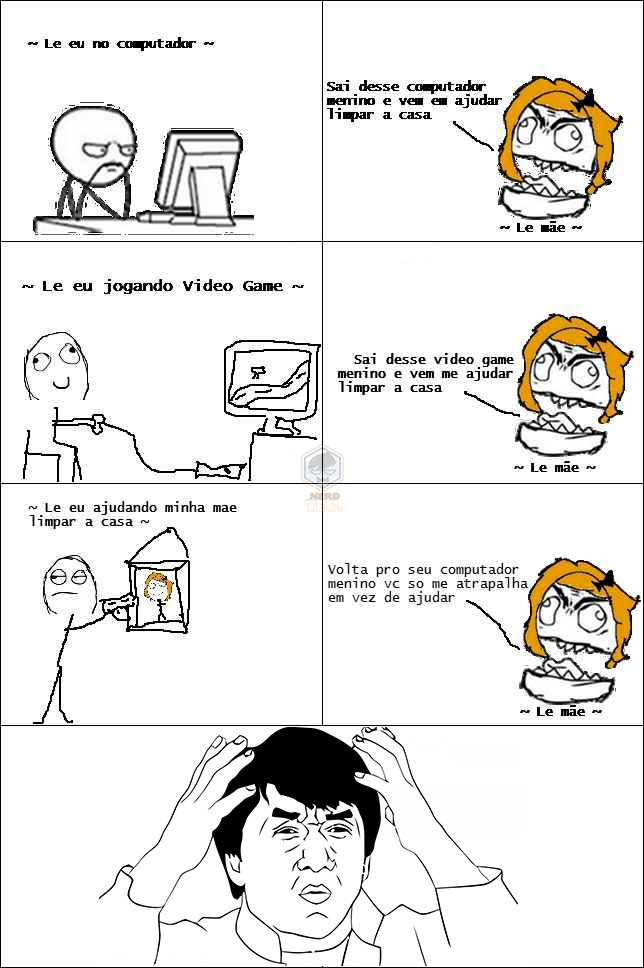 VOCÊ SÓ ATRAPALHA