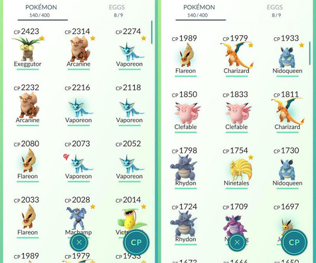 Pokémon Go: Conheça os Pokémons mais fortes!